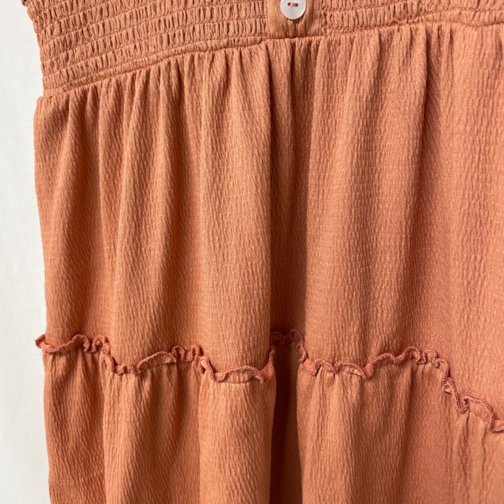 Mid-Length Dress Peach Orange RD Style Women’s Size Medium NEW - Picture 6 of 14